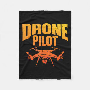 Couverture Polaire Drone Pilote Art Pour Hommes Femmes Enthousiaste D