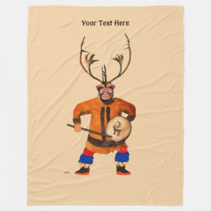 Couverture Polaire Drumming Shaman