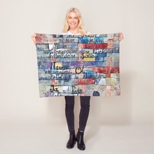 Couverture Polaire Du chant des chansons, Klee (En situation)