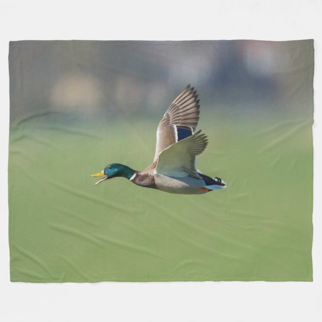 Couverture Polaire DUCK en vol (Devant (Horizontal))