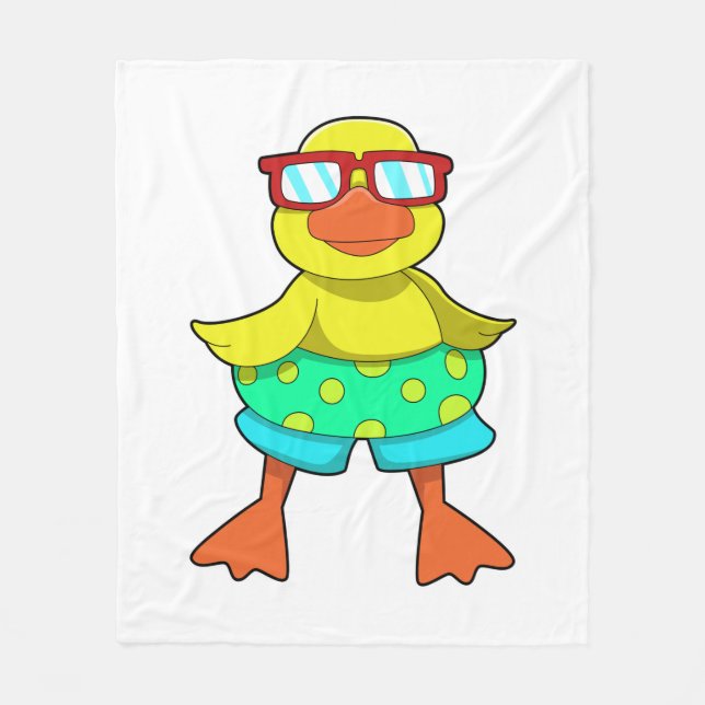 Couverture Polaire Duck with Swim ring & Sung (Devant)