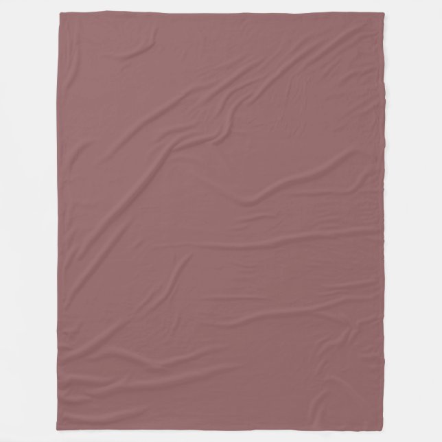 Couverture Polaire Dusty Rose (Devant)
