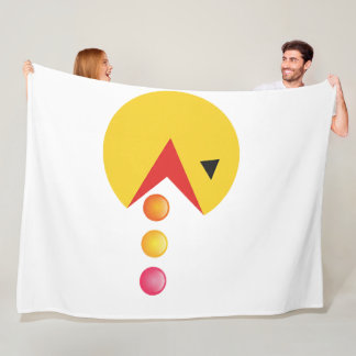 Couverture Polaire Eating Dot