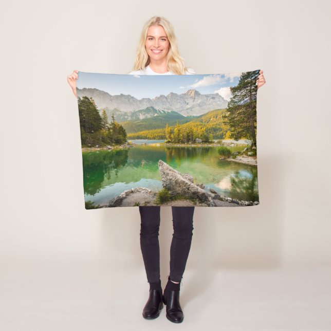 Couverture Polaire Eau | Dachstein Mountains Lake Allemagne (En situation)