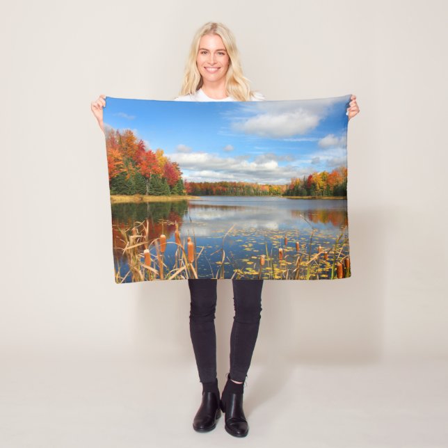 Couverture Polaire Eau | Mabel Lake Canada (En situation)