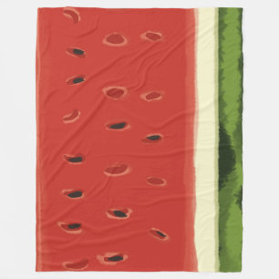 Couverture Polaire Eau rouge vif Watermelon polaire