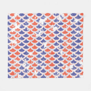 Couverture Polaire Écailles de poisson Coastal Americana