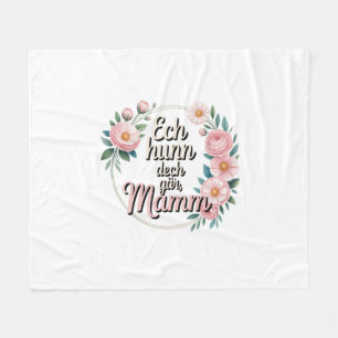 Couverture Polaire Ech hu meng Mamm gär – Luxembourgish Mother's Day