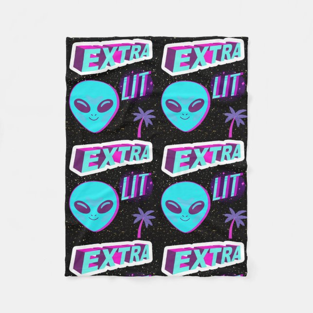 COUVERTURE POLAIRE ÉCLAIRAGE, ALIEN, AQUI ESTAMOS Y NO NOS VAMOS (Devant)