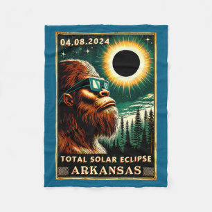 Couverture Polaire Éclipse solaire totale Illustration Bigfoot Arkans