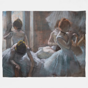 Couverture Polaire Edgar Degas - Danseurs