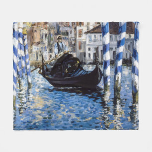 Couverture Polaire Edouard Manet - Grand Canal, Venise