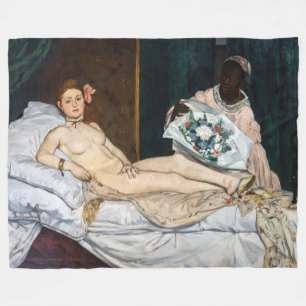Couverture Polaire Edouard Manet - Olympia