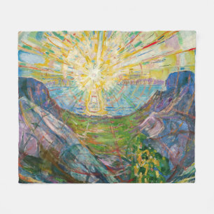 Couverture Polaire Edvard Munch - Le Soleil 1916