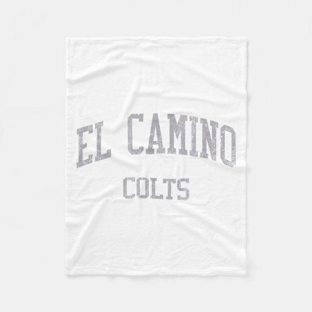 Couverture Polaire El Camino High School Hs South San Francisco Ca Vi (Devant)