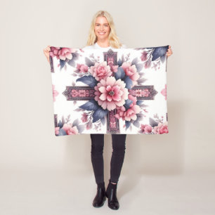 Couverture Polaire Elaborer Floral Type De Conception
