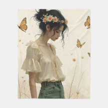 Élégance douce dans une danse papillon