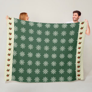 Couverture Polaire Élégant Cute Simple Noël Moderne