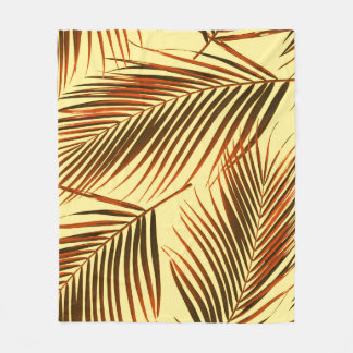 Couverture Polaire Elégant Palm Répéter conception Motif