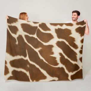 Couverture Polaire Élégante collection populaire de vache Faux cuir