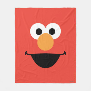 Couverture Polaire Elmo Face Art