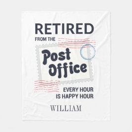 Couverture Polaire Employé de poste retraité Mailman de retraite