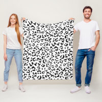 Empreinte de léopard, Zones Léopard, Noir Et Blanc