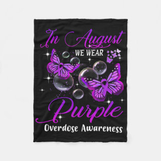 Couverture Polaire En Août Nous Portons Violet Butpe Overdose