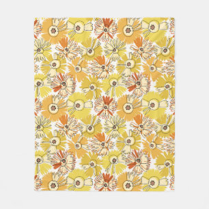 Couverture polaire en fleurs d'Aster