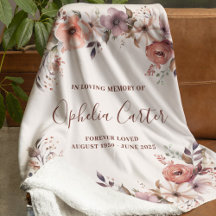En Mémoire Amoureuse Floral Aquarelle Nom personna