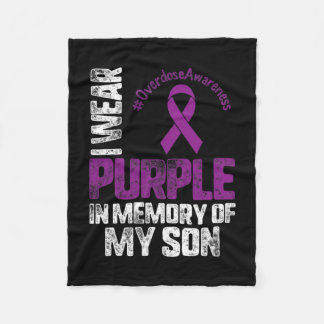 Couverture Polaire En Mémoire De Mon Fils Mois De Sensibilisation À L