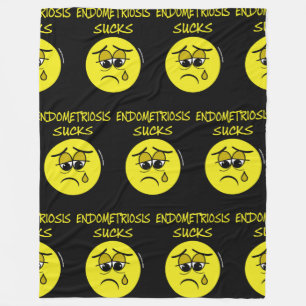 Couverture Polaire Endometriose Sucre