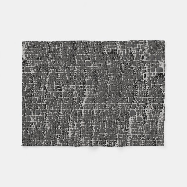 Couverture Polaire Enfant de Grey Concrete (Devant (Horizontal))
