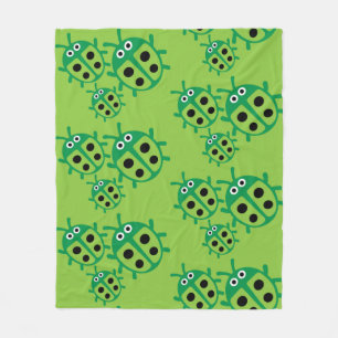 Couverture Polaire Enfants coccinelle Ladybug