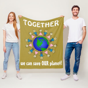 Couverture Polaire ENSEMBLE, nous pouvons sauver notre planète Messag