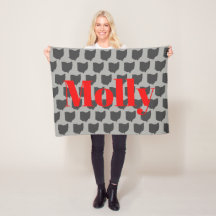 Entièrement personnalisable Ohio State Pet Blanket