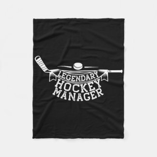 Couverture Polaire Entraîneur de hockey sur glace Legendary Hockey Ma