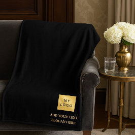 Couverture Polaire Entreprise de luxe en or noir