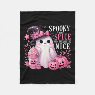 Couverture Polaire Épouvantable et épicé et tout joli pin Halloween