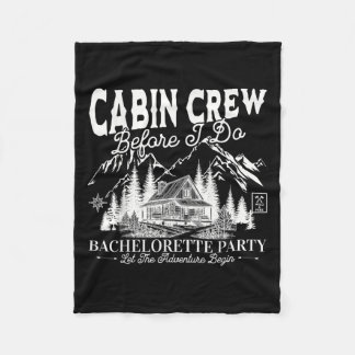 Couverture Polaire Équipage de Cabine Avant de Faire le Camp Bach Ent