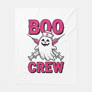 Couverture Polaire Équipage fantôme infirmière Halloween vecteur conc