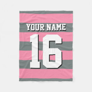 Couverture Polaire Équipe cycliste Flamingo Pink Charcoal Jersey Prep