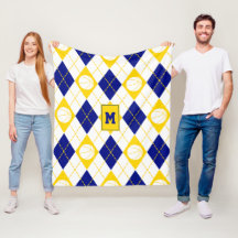 équipe de basket-ball en or bleu couleurs Jacquard