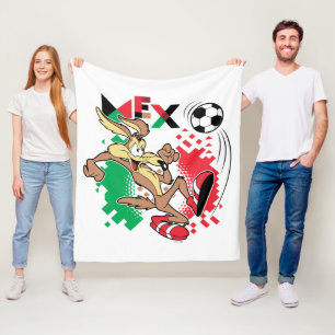 Couverture Polaire Équipe de football du Mexique Graphique WILE E. CO