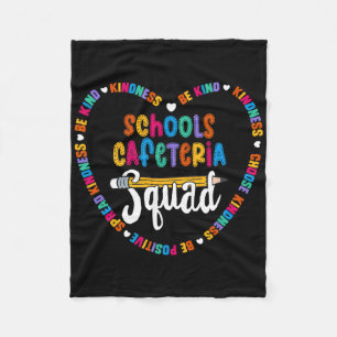 Couverture Polaire Équipe de la cafétéria de l'école Byck à l'école H