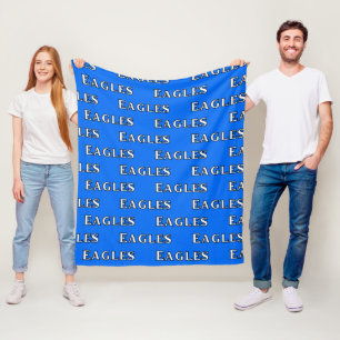 Couverture Polaire Équipe Eagles Blue