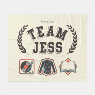 Couverture Polaire Équipe Jess Conception Gilmore Girls