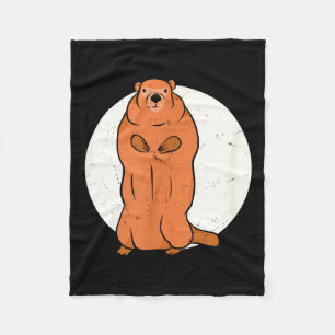 Couverture Polaire Équipe No Shadow Crew Groundhog Full Moon Groundho