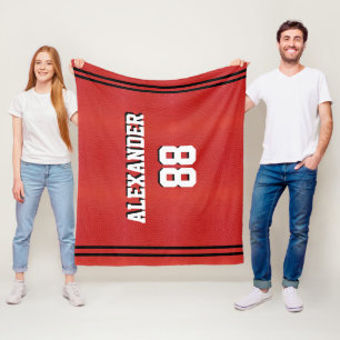 Couverture Polaire Équipe sportive de basket-ball personnalisée