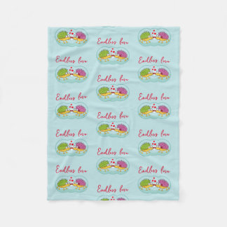 Couverture Polaire Erizos enamorados